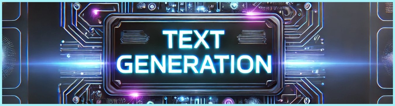 Text Generation Banner
