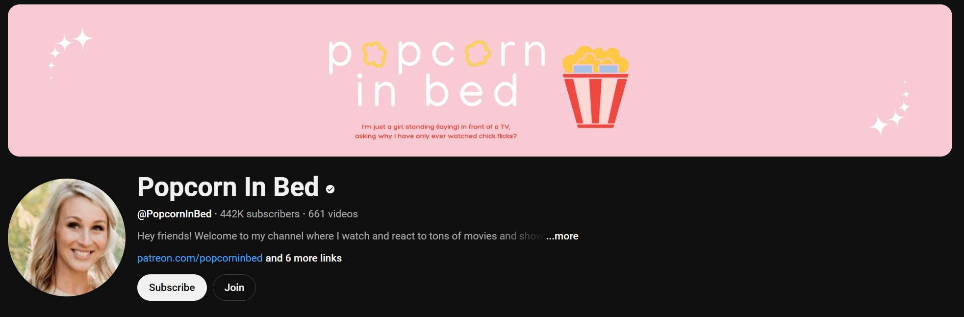 Popcorn In Bed